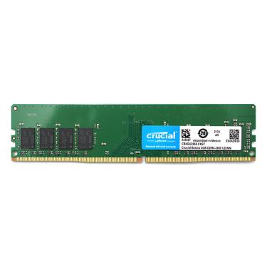 Imagem de Memória 4GB Crucial, DDR4, 2666MHz, CL19 - CB8GU2666