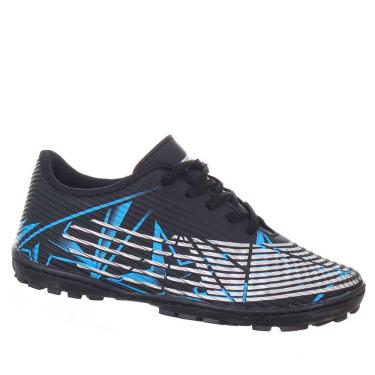 Imagem de Chuteira Society de Criança Infantil Quadra Preta