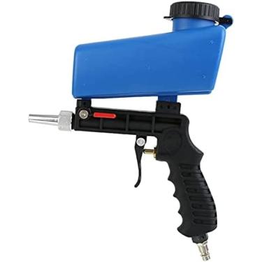 Imagem de Kit De Pistola De Pulverização Pistola De Jateamento De Gravidade Portátil Conjunto De Jato De Areia Pneumático Dispositivo De Jateamento De Ferrugem Pequena Máquina De Jateamento De Areia Pistola