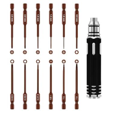 Imagem de Craznick Conjunto de ferramentas de reparo de chaves de fenda para DJI Air 2/2S/3 Mavic 2/Phantom 3 4/4 Pro Mini 2/SE/Spark Avata e outros modelos de carro de controle remoto quadricóptero