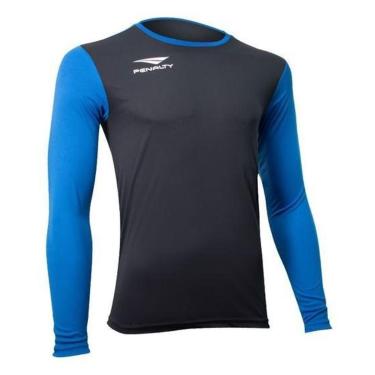 Imagem de CAMISA GOLEIRO PENALTY DELTA ML PRETA INFANTIL-Masculino