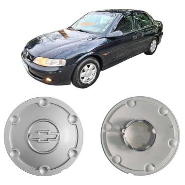 Imagem de Calota centro de roda gm vectra gls 2000 a 2004 prata