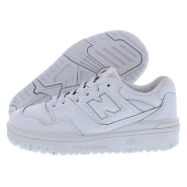 Imagem de New Balance Tênis masculino 550 PS tamanho 1,5, cor: branco, Branco, 14