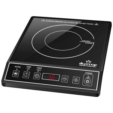 Imagem de Cooktop de Indução Portátil com Controle Digital e Temporizador de 3 Horas 1800W, 110v, DUXTOP BT M20B, Preto