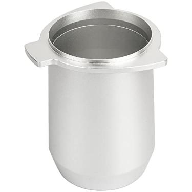 Imagem de Copo dosador Portafilter Acessórios de café expresso compatíveis com filtro portátil Breville de 54 mm e todos os tamanhos de prata fosca de 54 mm