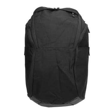 Imagem de Mochila de Basquete, Bolsa de Bola de Tecido Oxford de Grande Capacidade, Mochila Esportiva Leve de Segregação Seca e úmida Com Laptop e Compartimento de Bola para Basquete (Preto)