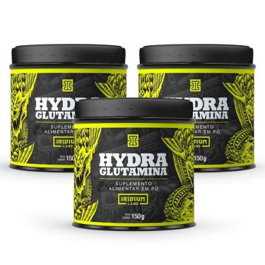 Imagem de Kit 3x Hydra Glutamina 150g-Unissex