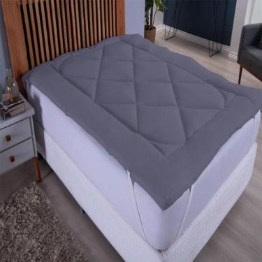 Imagem de Pillow Top Extra Macio Colchão Queen 1,58Mx1,98Mx0,05. Cor - Confecçõe