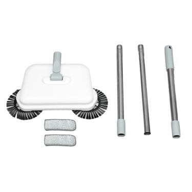 Imagem de Varredora Manual, Varredora Manual, Máquina Varredora Manual Doméstica, Vassoura Não Elétrica, Esfregão, Vassoura, Ferramentas de Chão para Cabelos, Cascas de Frutas, Poeira e