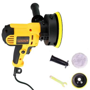 Imagem de Maquina Polidora Lixadeira 700W Portatil Polimento Politriz Ferramenta Pintura Carro Polir Lixar