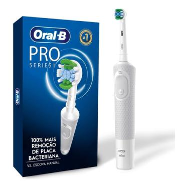 Imagem de Escova Dental Elétrica Pro Series 1 Oral-b Vitality 110v Pro Series 1 Oral-b Vitality Precision Clean 110v