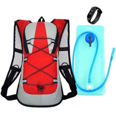 Imagem de Mochila De Hidratação Corrida Impermeável Bike Com Relógio - Guceer, V