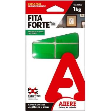 Imagem de Fita Forte TAB Dupla Face 40MM X 25MM Adere