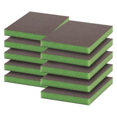 Imagem de Kit 10 Esponjas 98 X 120mm Ultrafino 250 para Polimento Verde - Bosch
