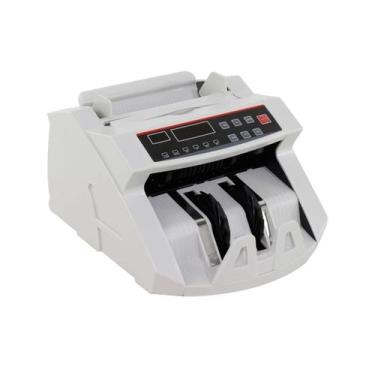 Imagem de Máquina Contar Dinheiro Pega Nota Falsa Leitor UV/Magnético - Motivate
