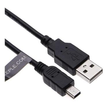 Imagem de Mini cabo de carregamento USB e dados compatível com Sony Walkman NWZ-E383 / NWZ-E384 / NWZE384L / NWZ-E384R / NWZ-E385 / NWZA-15 / NWZE585 NWZ-E585, MP3 MP4 Player de música de 3 metros