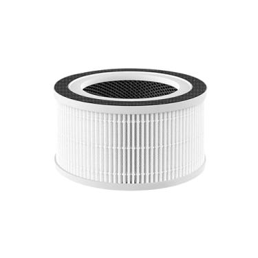 Imagem de Nispira Filtro HEPA 3 em 1 True + carbono compatível com purificador de ar MOOKA Allo, Honati, Miroco, Vanaheim e Saki, 1 unidade