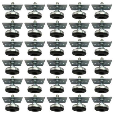 Imagem de (160pçs) Sapata, Pé Nivelador Placa 30x45 Rosca 5/16 Atacado - ABCMAIO