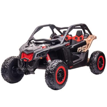 Imagem de Mini Utv Carro Can Am Maverick Elétrico 12V Infantil Jipe Buggy Led Som Usb Importway Bw238 Controle