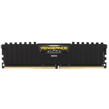 Imagem de Memória Ram Corsair Vengeance Lpx, 8Gb, 2666Mhz, Ddr4, Cl16, Preto - C