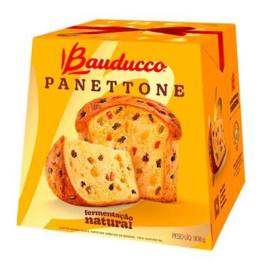 Imagem de Panettone Frutas 908G - Bauducco