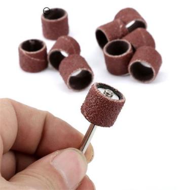 Imagem de kit 10 peças lixa 1/2 para micro retifica - 1 haste - E-San