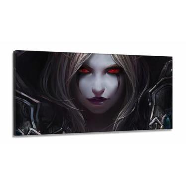 Imagem de Quadro Decorativos Warcraft em Tecido Canvas 130x60 m2 - Wall Frame