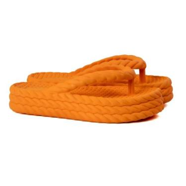 Imagem de Sandália Chinelo Flatform Casual Feminino Corda Super Confortável Sola