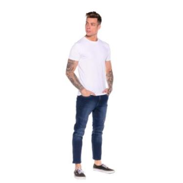 Imagem de Calça Masculina Jeans Biker - Razon Jeans, 40, Jeans