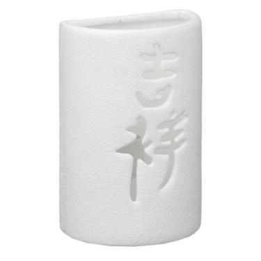 Imagem de Arandela artesanal retrô cerâmica Chinesa cor branca - CM GLASS - CLEI