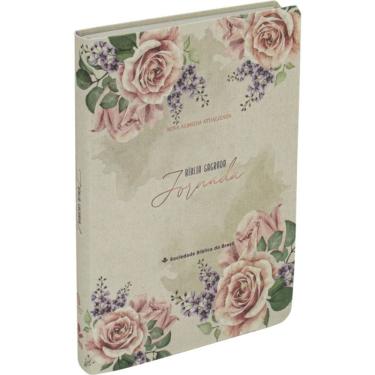 Imagem de Bíblia Sagrada Jornada Slim - Rosas - NAA - SBB