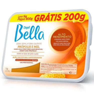 Imagem de Depil Bella Cera Depilatória em Barra Própolis e Mel Alto Rendimento A