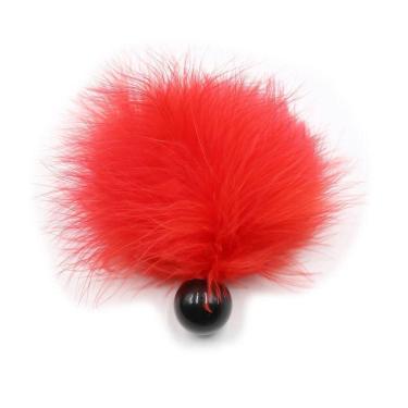 Imagem de Plumeiro Sensorial Com Bolinha Coleção Fetiche Lovetoys Vermelho