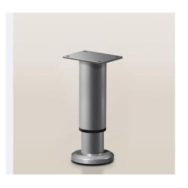 Imagem de Table Leg Support Rod, Adjustable Computer Table Telescopic Feet, Desk Support Legs, Suitable For A Variety Of Scenarios, Strong Load-Bearing, Say Goodbye To Shaking,（4ps）(Gray,6cm/2.36in*4.6cm/1.81in