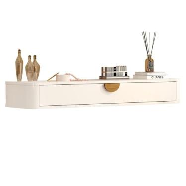 Imagem de Penteadeira Suspensa Buriti com 1 Gaveta Off White