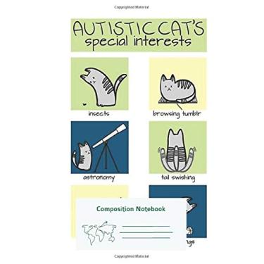 Imagem de Composition Notebook: Autistic Cats Special Interests Primary Composition Notebook Story Journal