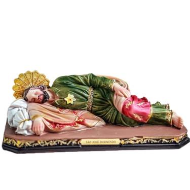 Imagem de Sacro, Imagem São José dormindo resina 8cm importado