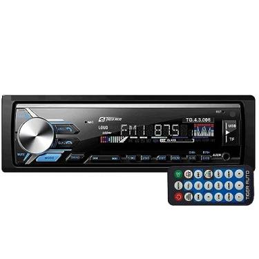 Imagem de AUTO RADIO Som Automotivo Mp3 Player Tiger Auto C/Bluetooth Usb,sd,aux,fm e app