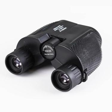 Imagem de Monóculos Binóculos 10X25 Telescópio totalmente óptico cintilante para uso externo Binóculos HD portáteis de alta potência