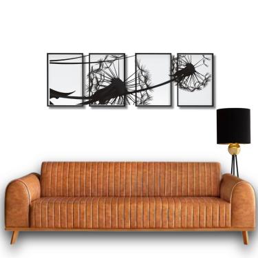 Imagem de  Sofá Living Átila, Couro Ecológico, 2,10 Metros, Design Retrô.