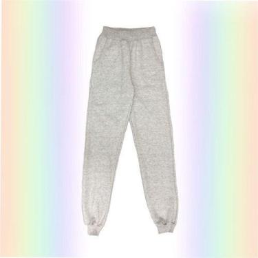 Imagem de Calça Moletom Com Punho Infantil Bebê Inverno Menina - Paraíso Do Conj