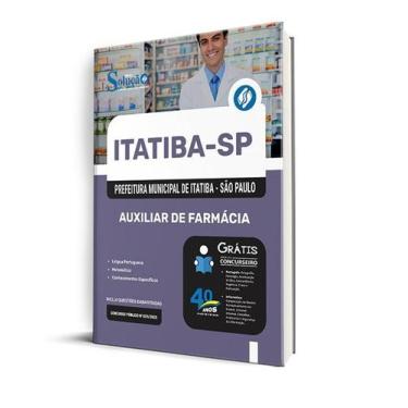 Imagem de Apostila Prefeitura de Itatiba - SP  - Auxiliar de Farmácia - Editora 