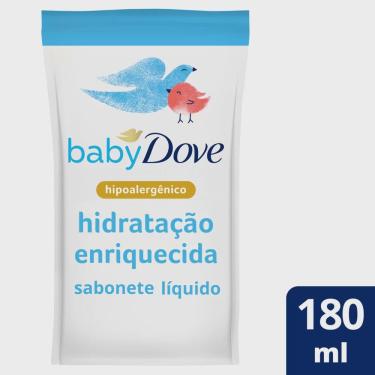 Imagem de Sabonete líquido baby dove hidratação enriquecida refil 180 ml