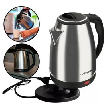 Imagem de Chaleira Elétrica Jarra Térmica Café Chá Água Inox 1.8 Lts Leiteira Aq