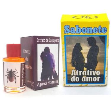 Imagem de Kit Agarra Homem Meu Amor Para Sempre Óleo e Sabonete - Neilomar