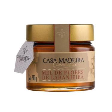 Imagem de Mel de flores de laranjeira casa madeira 200g