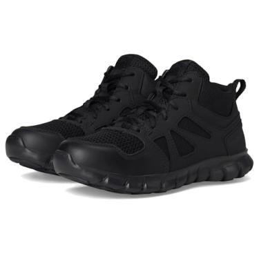Imagem de Reebok Tênis masculino Rb8405 Sublite Cushion Tactical Mid Cut Soft Toe Preto Militar, Preto, 4