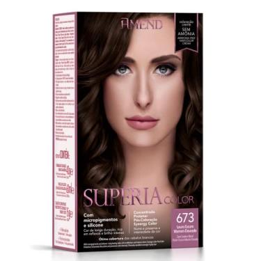 Imagem de Coloração Crème, Marrom Quente, Supéria Color sem Amônia, Amend, Amend