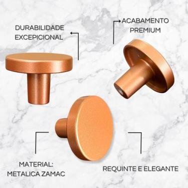 Imagem de 8 Puxador Ponto para Gavetas Armários Portas em Metal, 36mm - Compras 