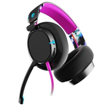 Imagem de Skullcandy Fone de ouvido SLYR Pro multi-plataforma com fio para jogos, percepção de som aprimorada, microfone AI, funciona com Xbox Playstation e PC - Digi-Hype preto